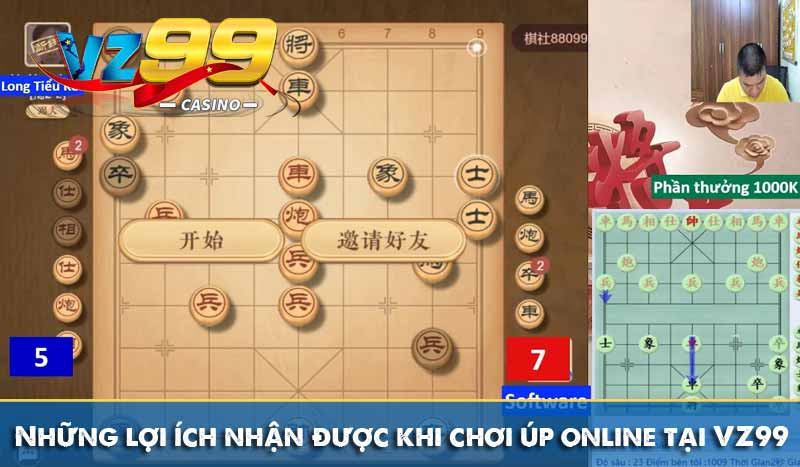 Những lợi ích nhận được khi chơi úp online tại VZ99
